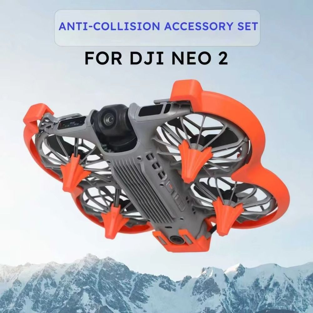 Drone Propeller Guard - DJI NEO 2用衝突防止ドローンプロペラガード 軽量クイックリリース衝突防止プロテクター 保護用落下防止装置