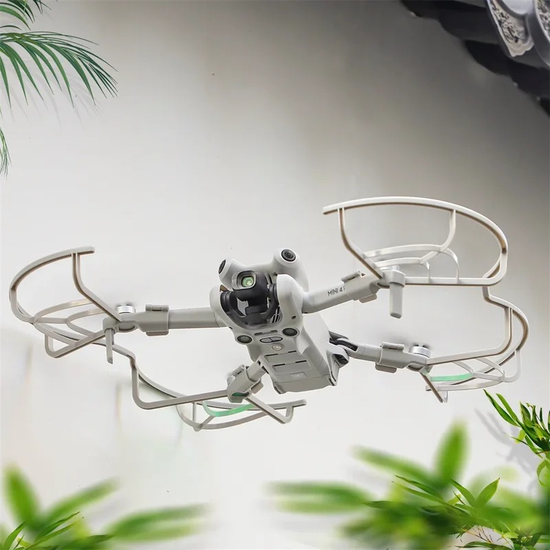 Drone Propeller Guard - Sunnylife DJI Mini 4 Pro ドローン用プロペラガード、クイックリリース式衝突防止保護カバーパーツ