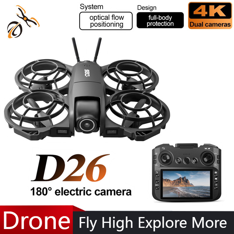 Drone Charger - D26 ドローン 4K 空撮HD 180 °