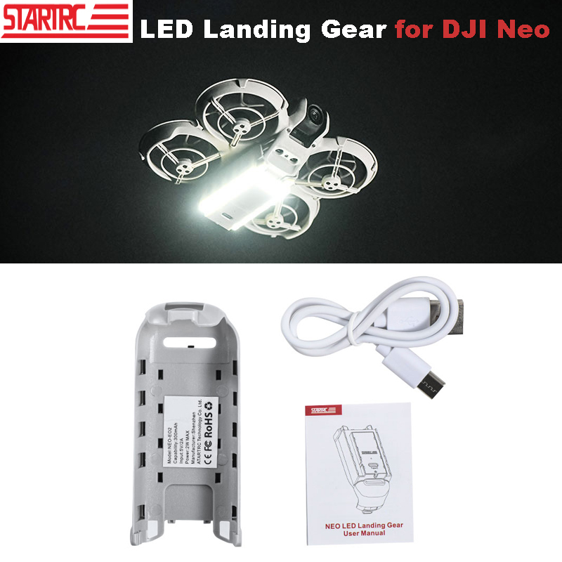 Drone Led Light - STARTRC LED ランディングギア DJI NEO ドローンアクセサリーランディングギア