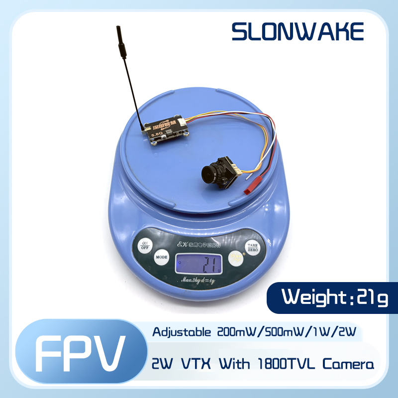 SLONWAKE 5.8G 56CH 2W 送信機 VTX  - Drone Frame のレビューと価格