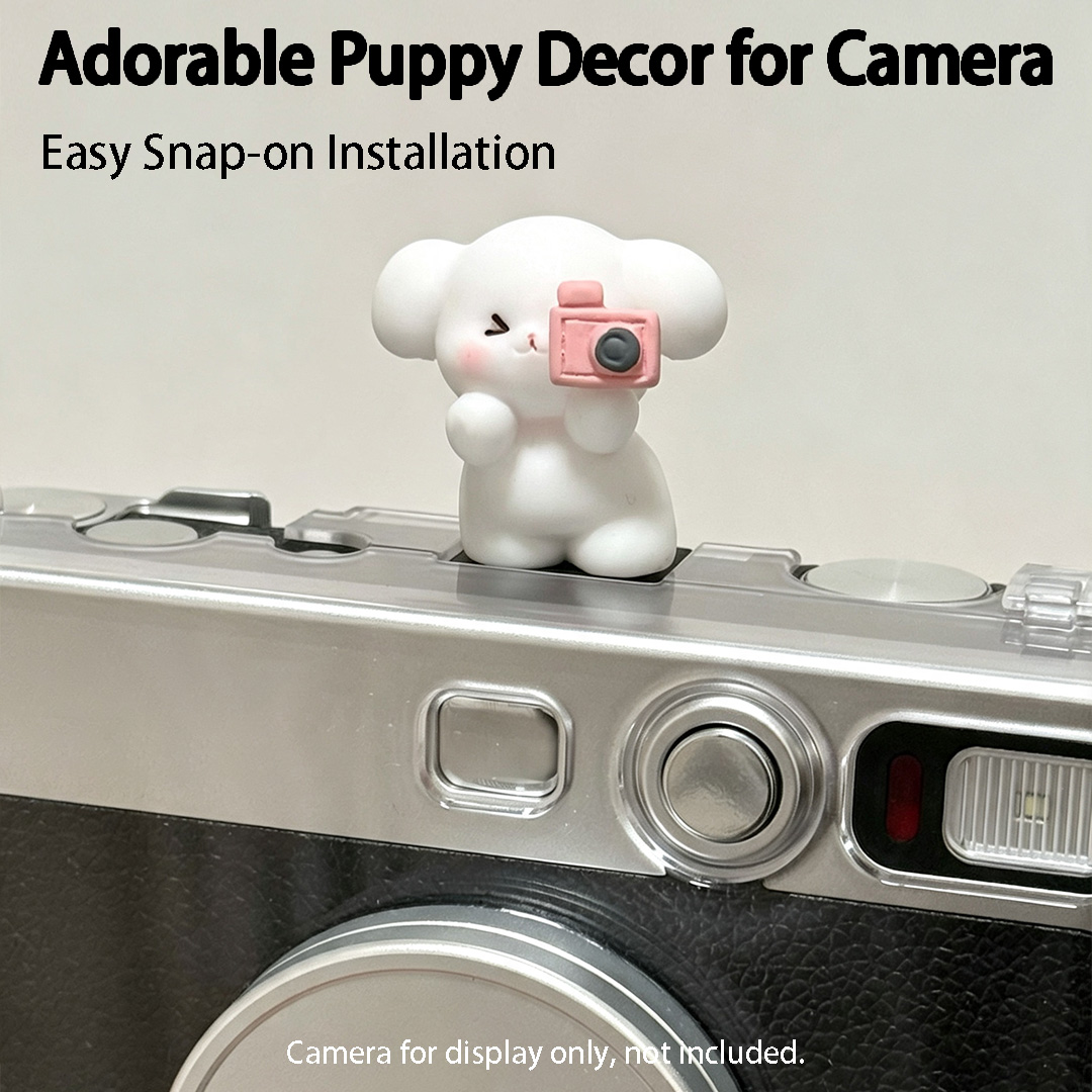 可愛い3D子犬カメラホットシューカバープロテクター Cano - Canon Camera Eos R50 のレビューと価格
