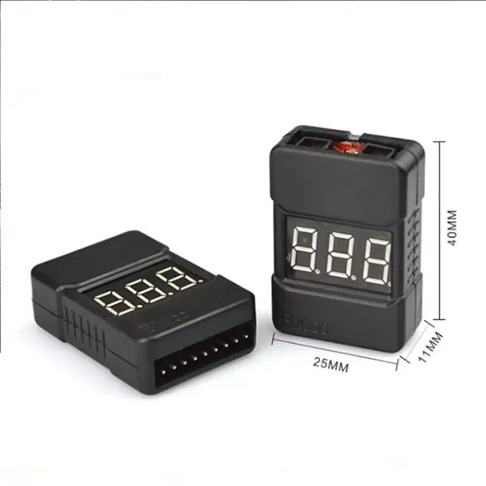 BX100 1-8S リポバッテリー電圧インジケーターテスタ - Drone Buzzer のレビューと価格