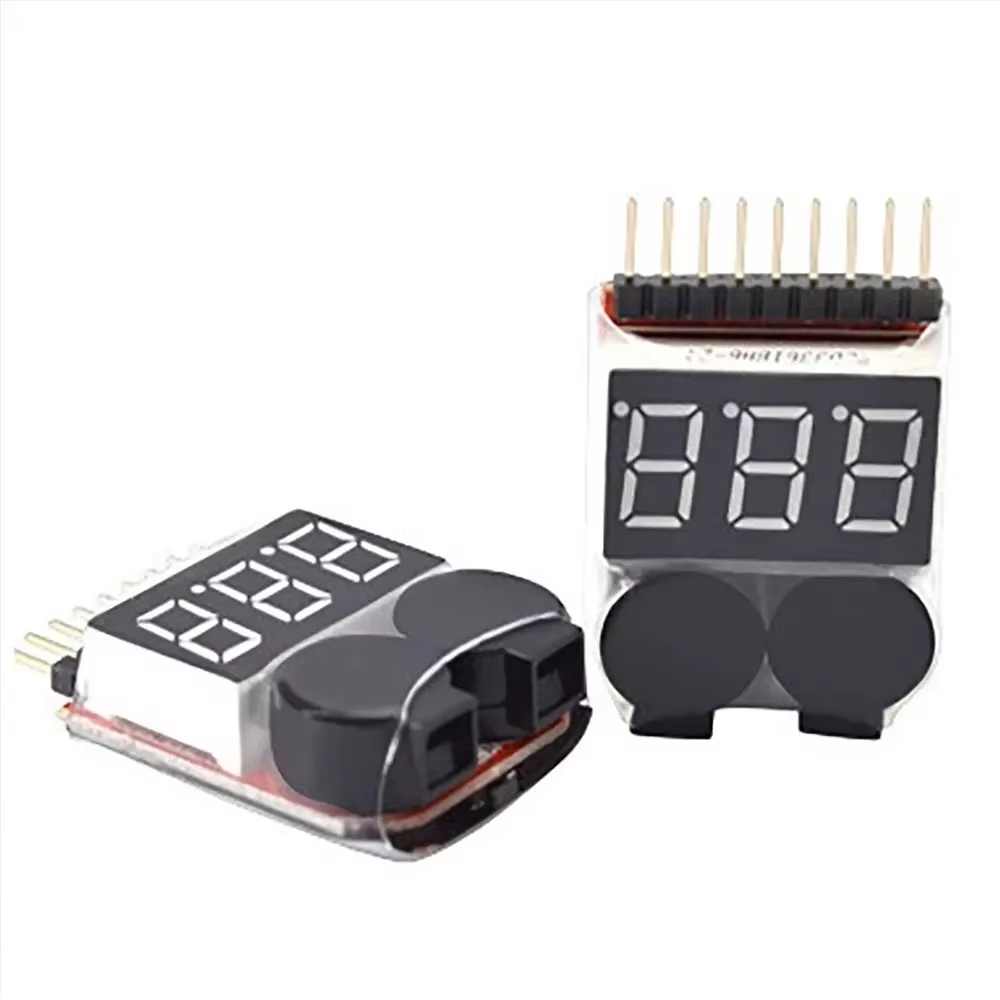 BX100 1-8S リポバッテリー電圧インジケーターテスタ - Drone Buzzer のレビューと価格