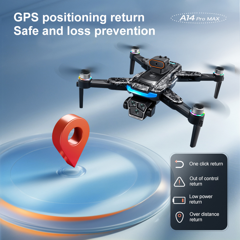 2026 A14 Pro Max GPSドローン ブラシレス - Drone Gps Mount のレビューと価格