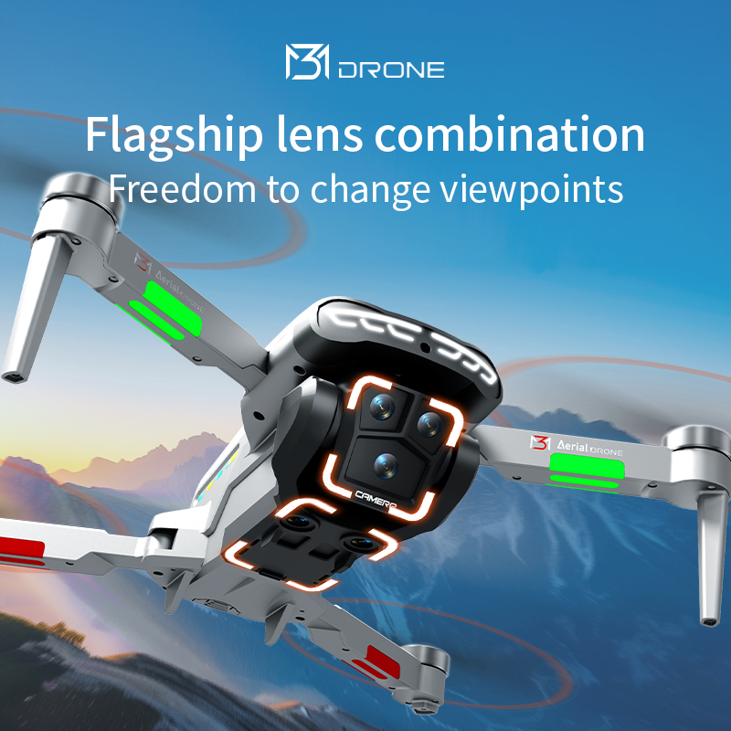 M3 プロフェッショナルドローン 4K HD 航空写真 4. - Drone Charger のレビューと価格