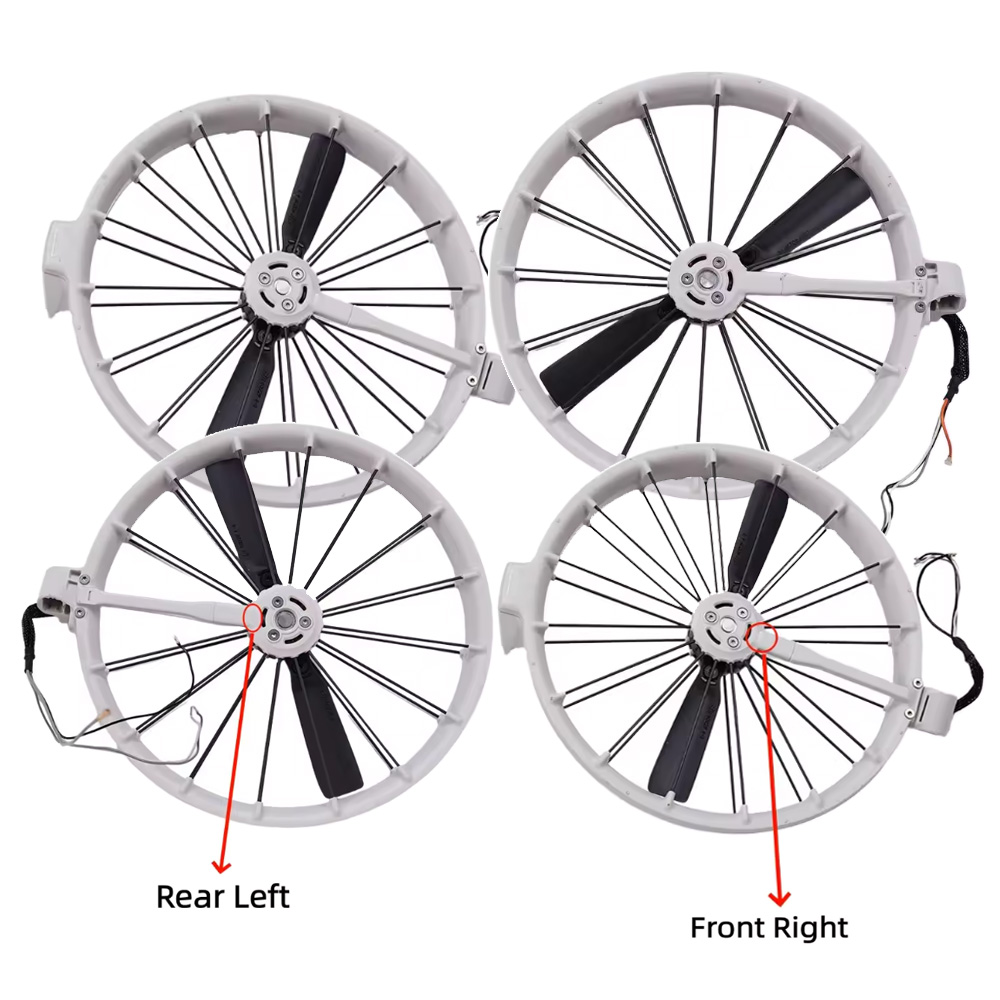 DJIフリップドローン用純正プロペラガード（左右、前後）、モ - Drone Propeller Guard のレビューと価格