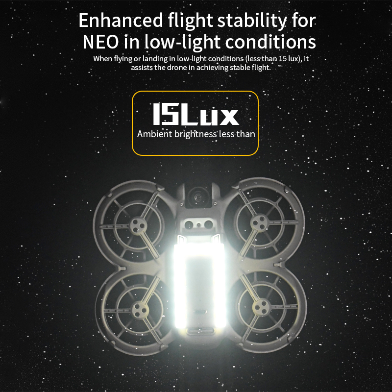 STARTRC LED ランディングギア DJI NEO ド - Drone Led Light のレビューと価格