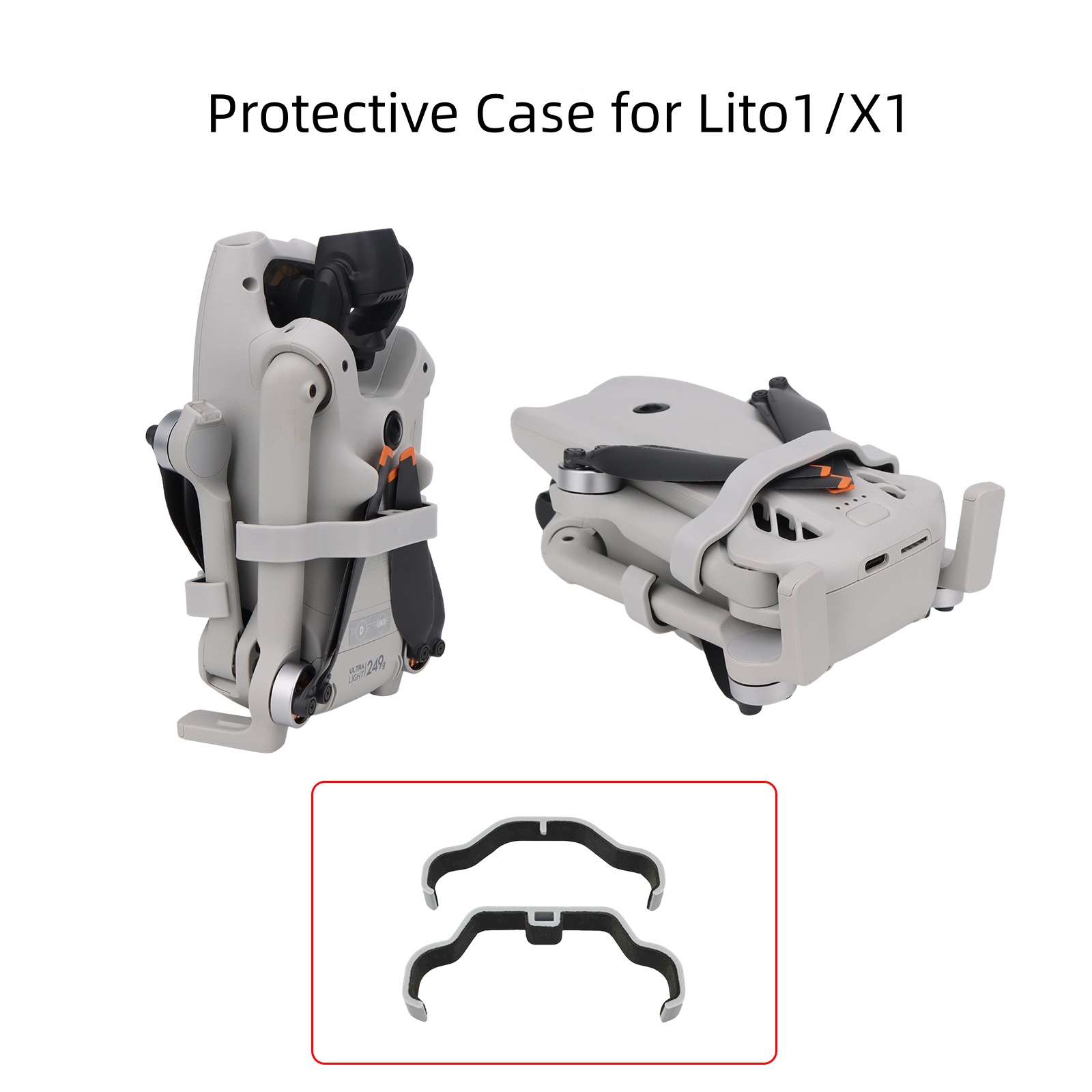 DJI Lito 1 X1 ドローン用プロペラ保護ブラケット - Drone Propeller Guard のレビューと価格