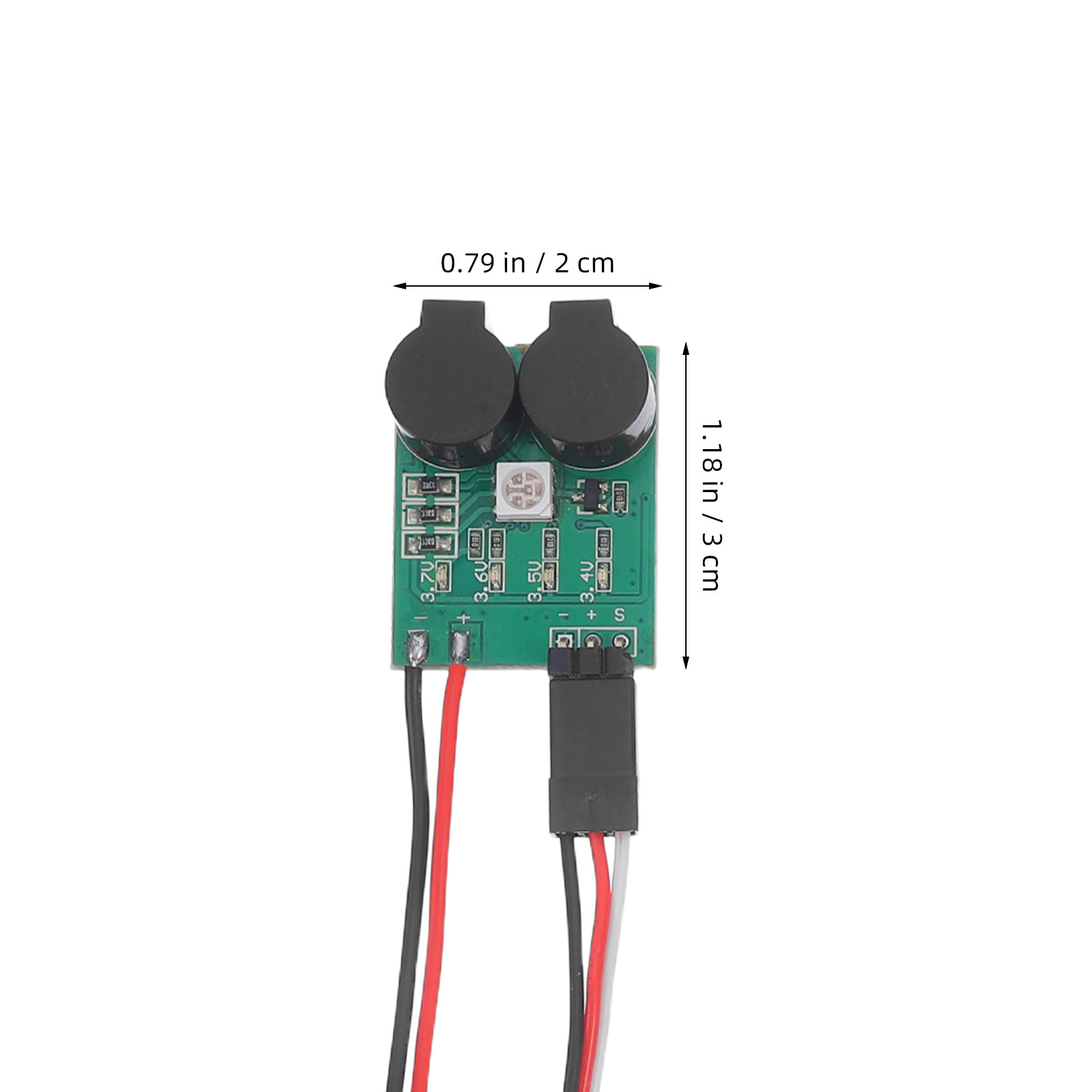 ミニアラームブザー ドローン電圧アラーム RC飛行機電圧モニ - Drone Buzzer のレビューと価格