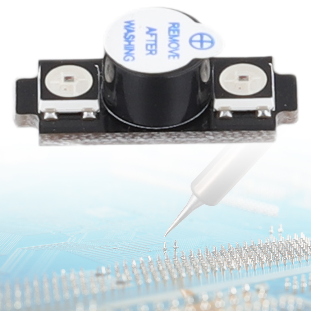 WS2812スピーカーブザー カラフルRGB LEDブザー  - Drone Buzzer のレビューと価格