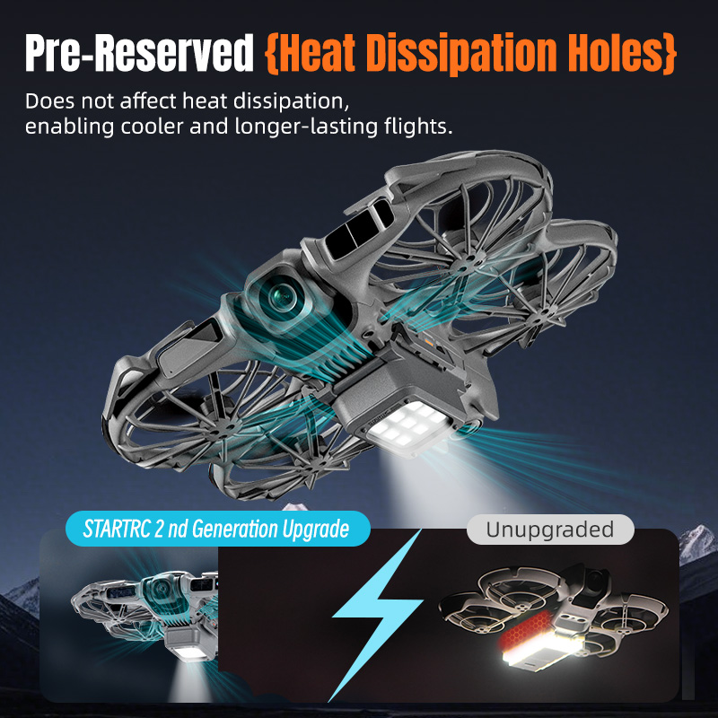 STARTRC LEDランディングギア DJI NEO 2ド - Drone Led Light のレビューと価格