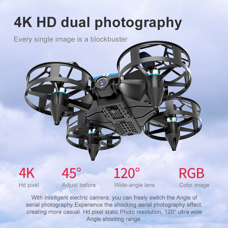新型ミニドローン 812PRO プロ仕様 HD空撮ドローン  - Drone Charger のレビューと価格